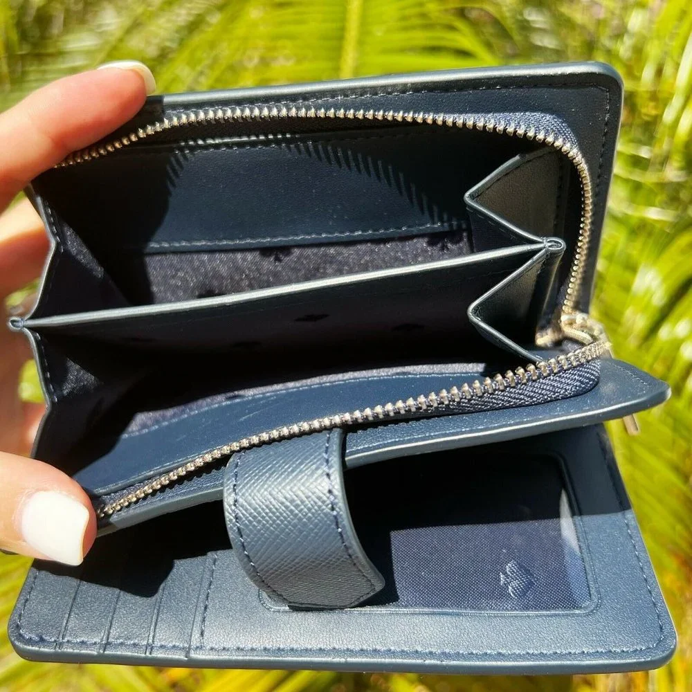 Kate Spade Medium Compact Zip Around Wallet - Picture 6 of 7
